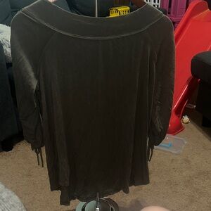 Chic Dark Olive Women's Blouse